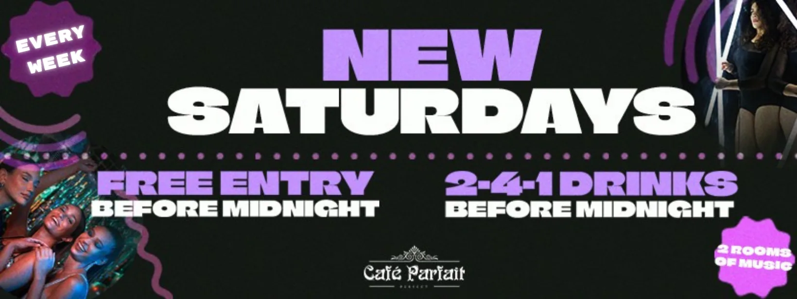 Saturdays at Cafe Parfait at Café Parfait