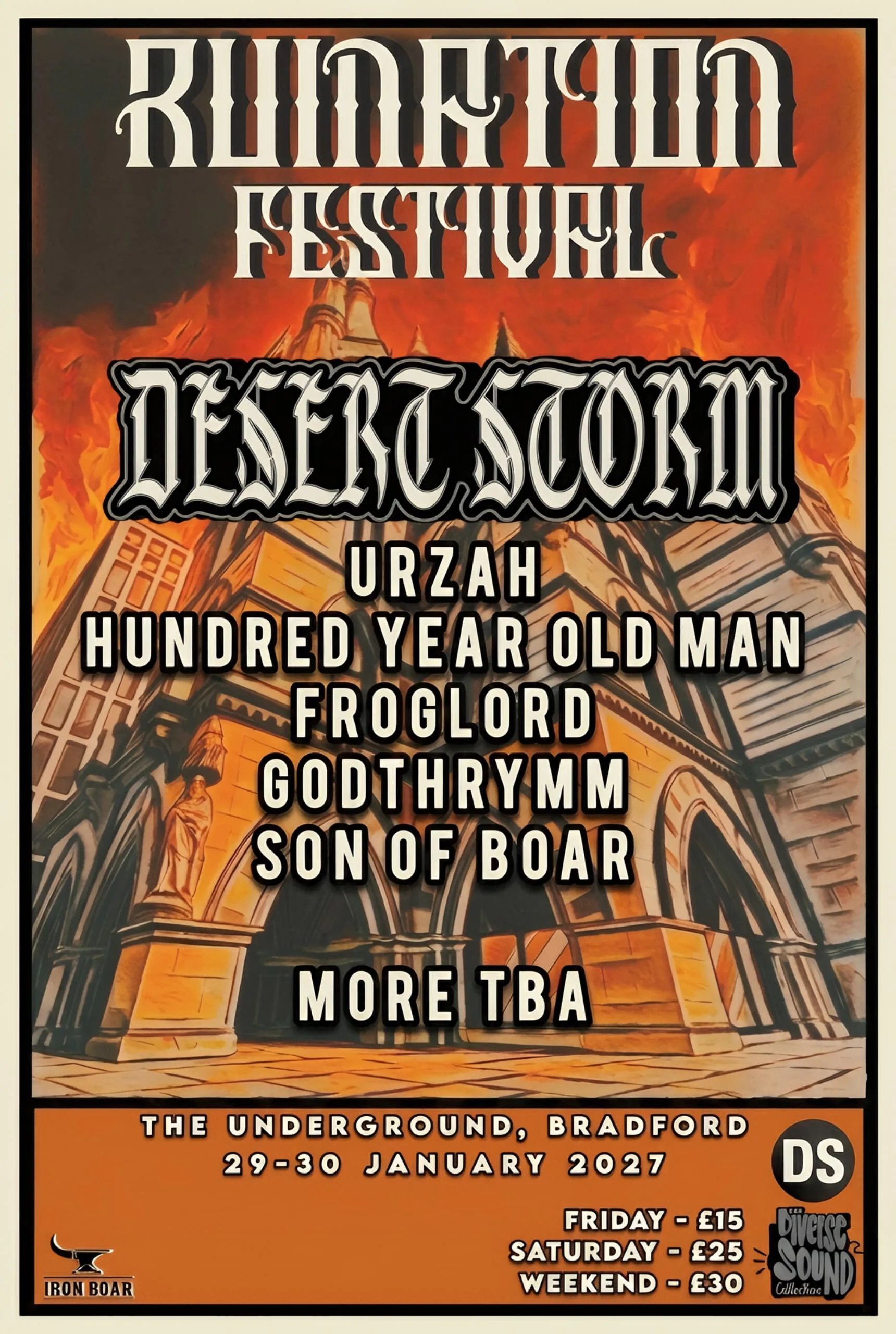 Ruination Festival 2027 at The Underground