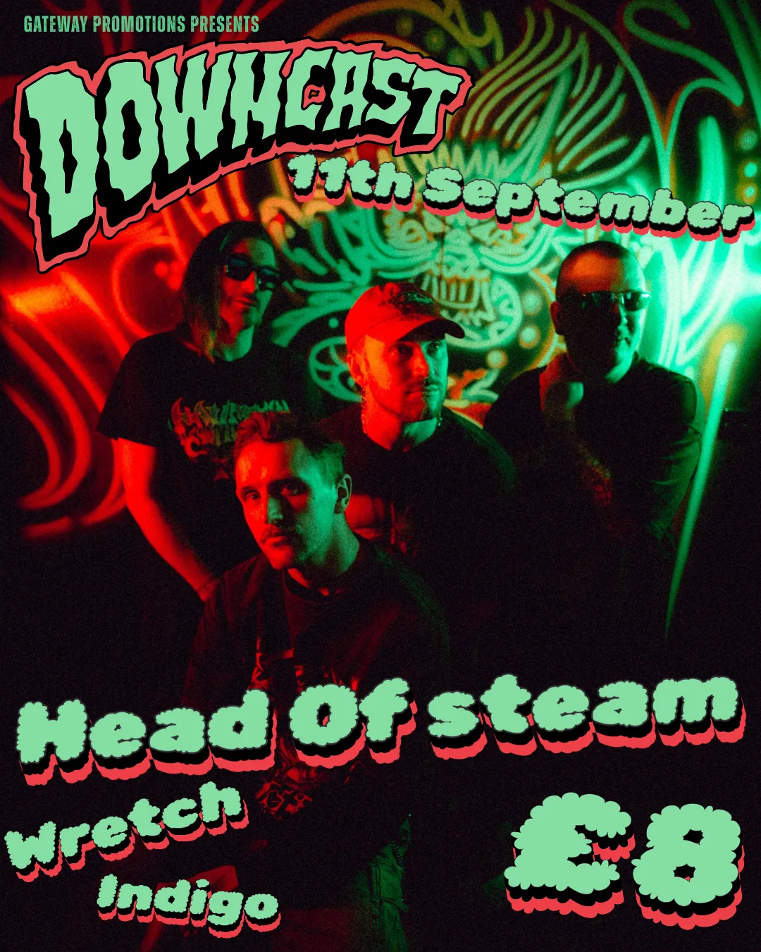 Downcast at Head Of Steam at The Head of Steam Newcastle