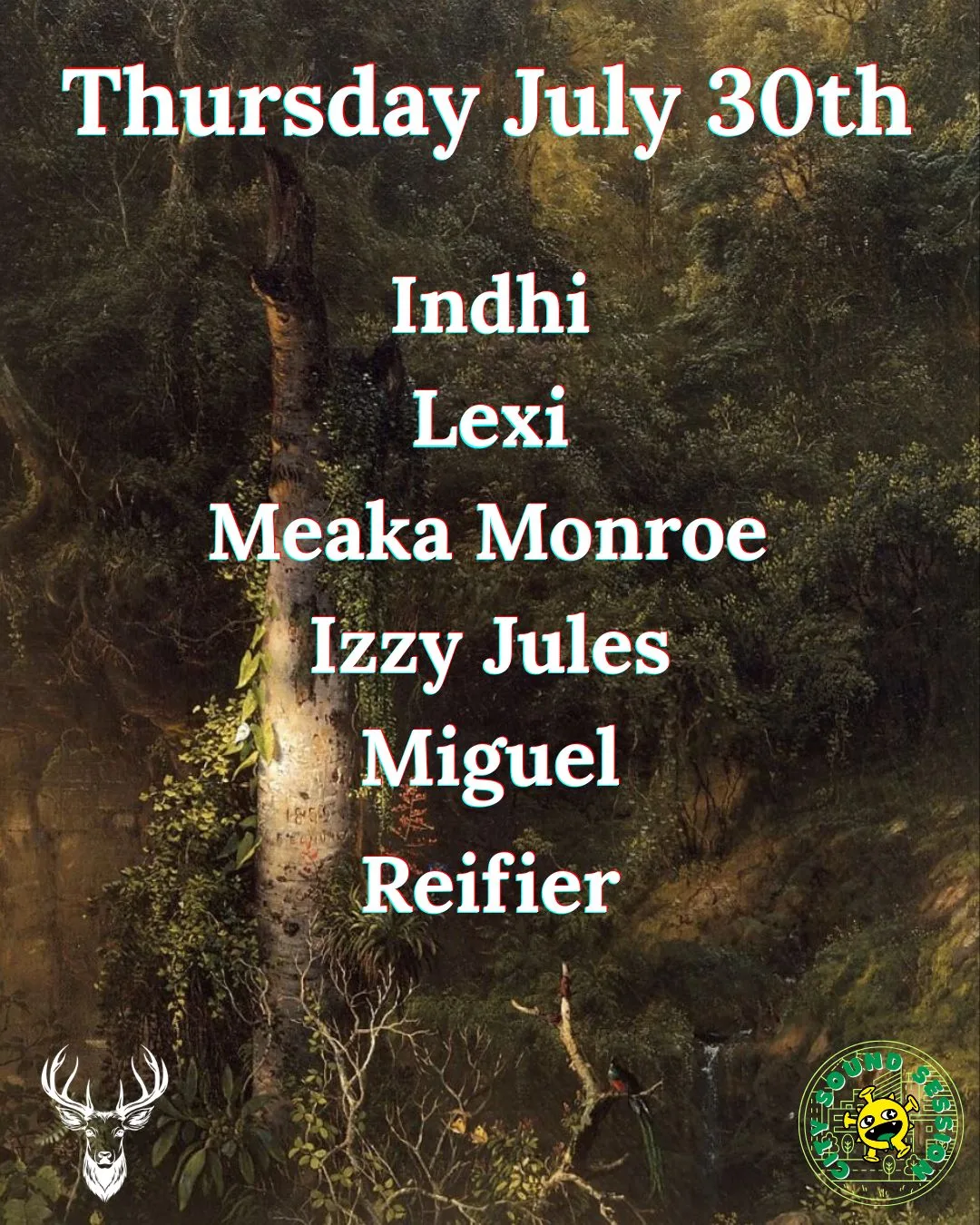 Indhi, Lexi, Meaka Monroe, Izzy Jules, Miguel and Reifier at The Stag's Head Hoxton