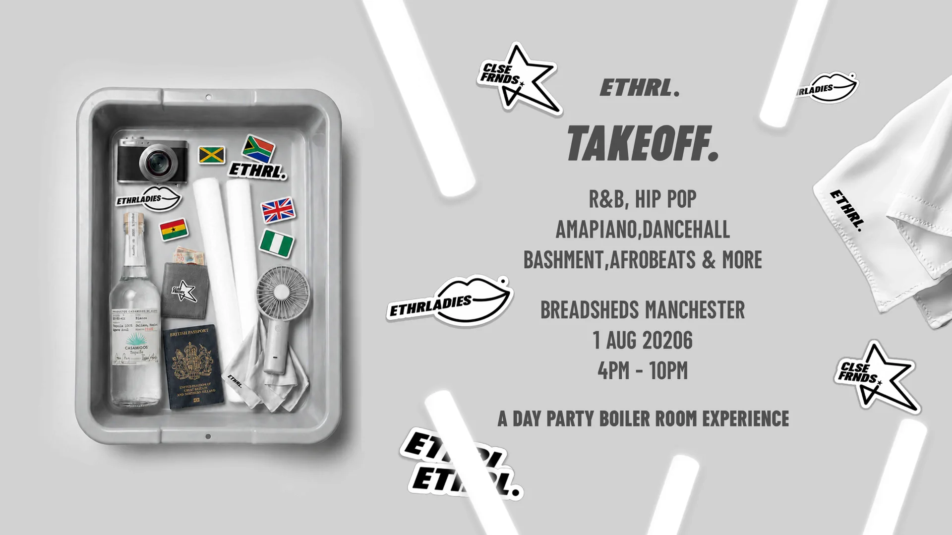 ETHEREAL TAKEOFF 🛫  | DAY PARTY BOILER ROOM. at The Bread Shed