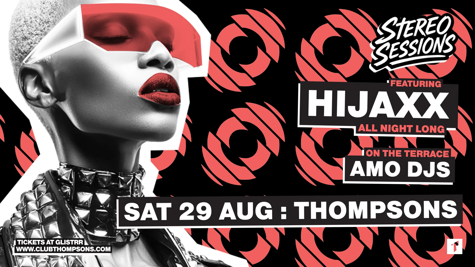 Stereo Sessions • Sat 29 Aug • Thompsons at Thompsons Garage