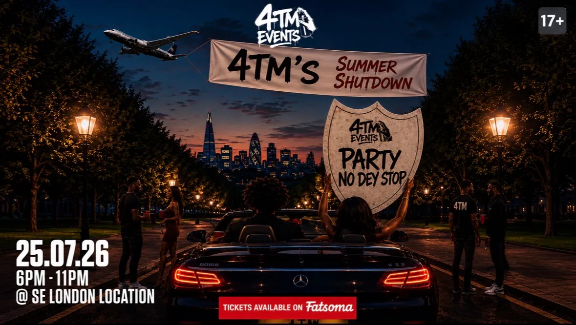 PARTY NO DEY STOP at TBA