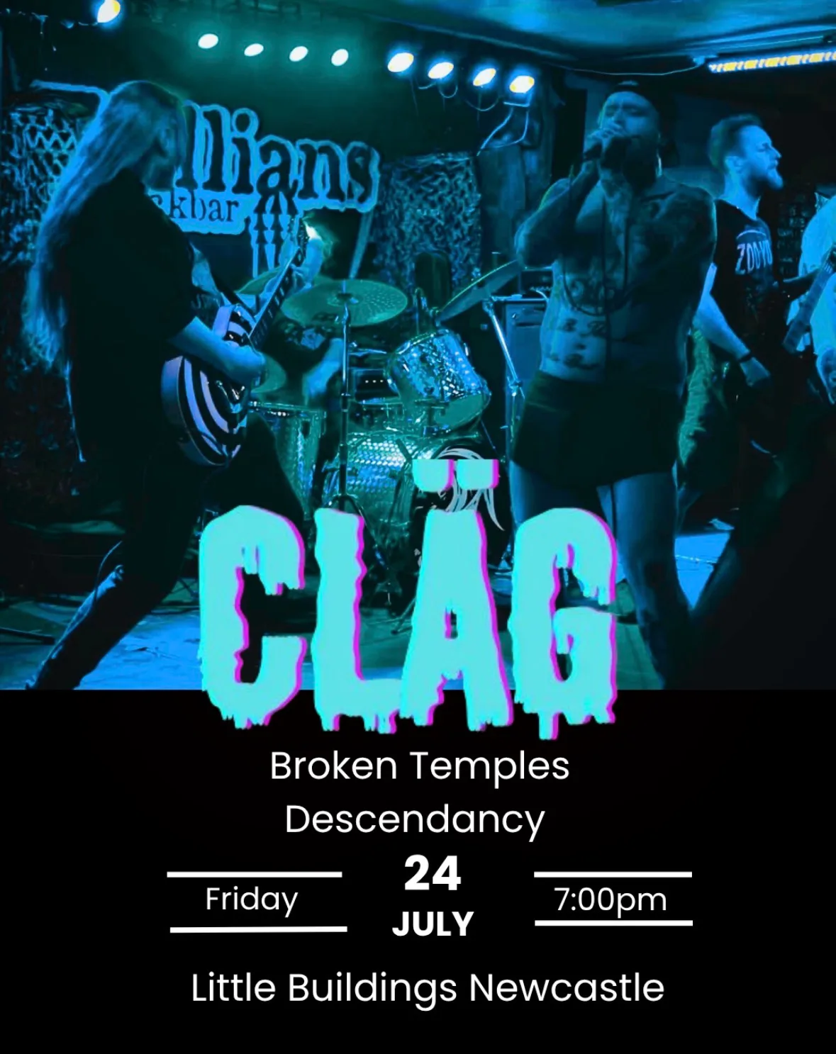 Clag, Broken Temples, Descendancy at LittleBuildings