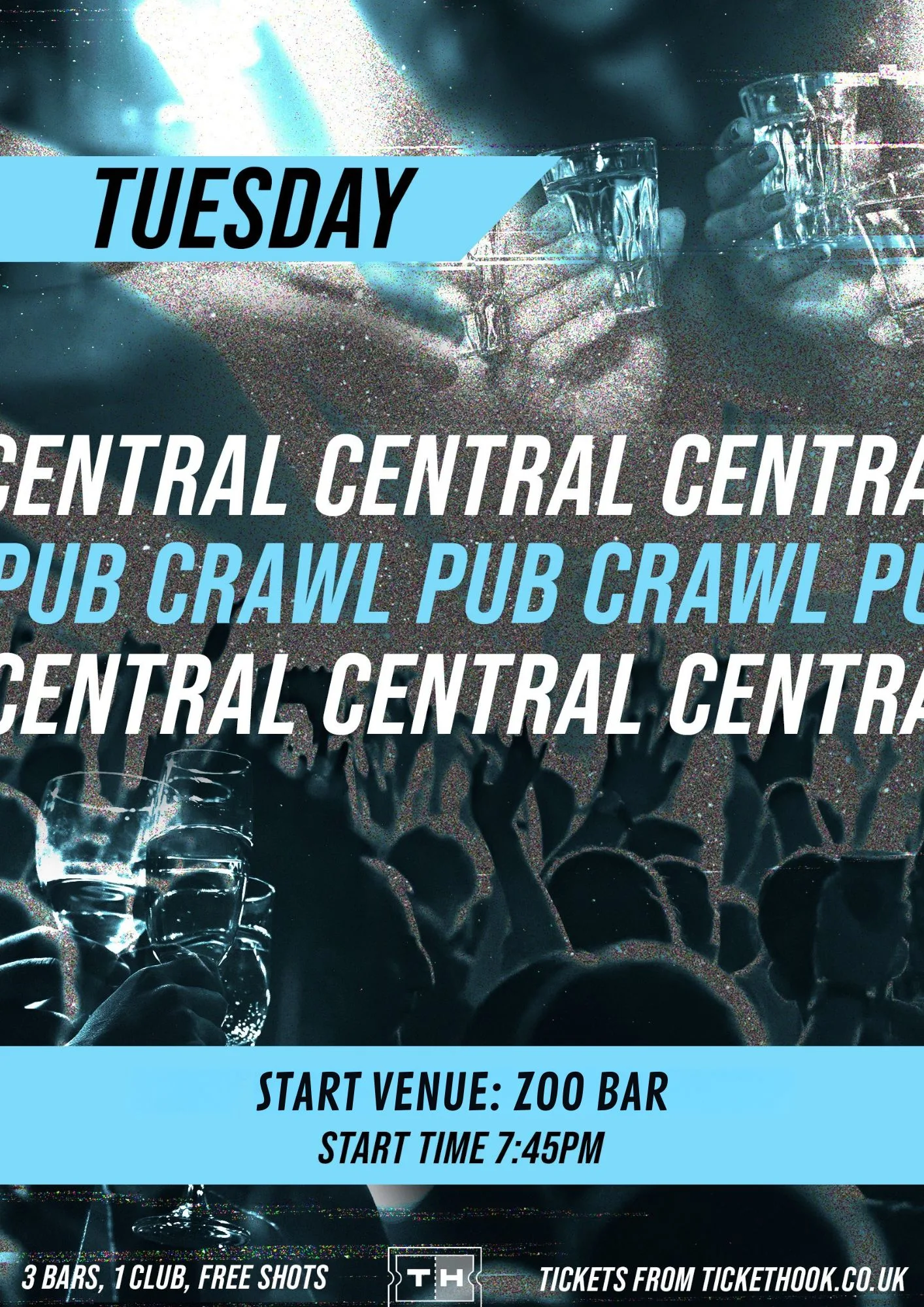 CENTRAL LONDON PUB CRAWL TUESDAY 21ST JULY at Zoo Bar & Club