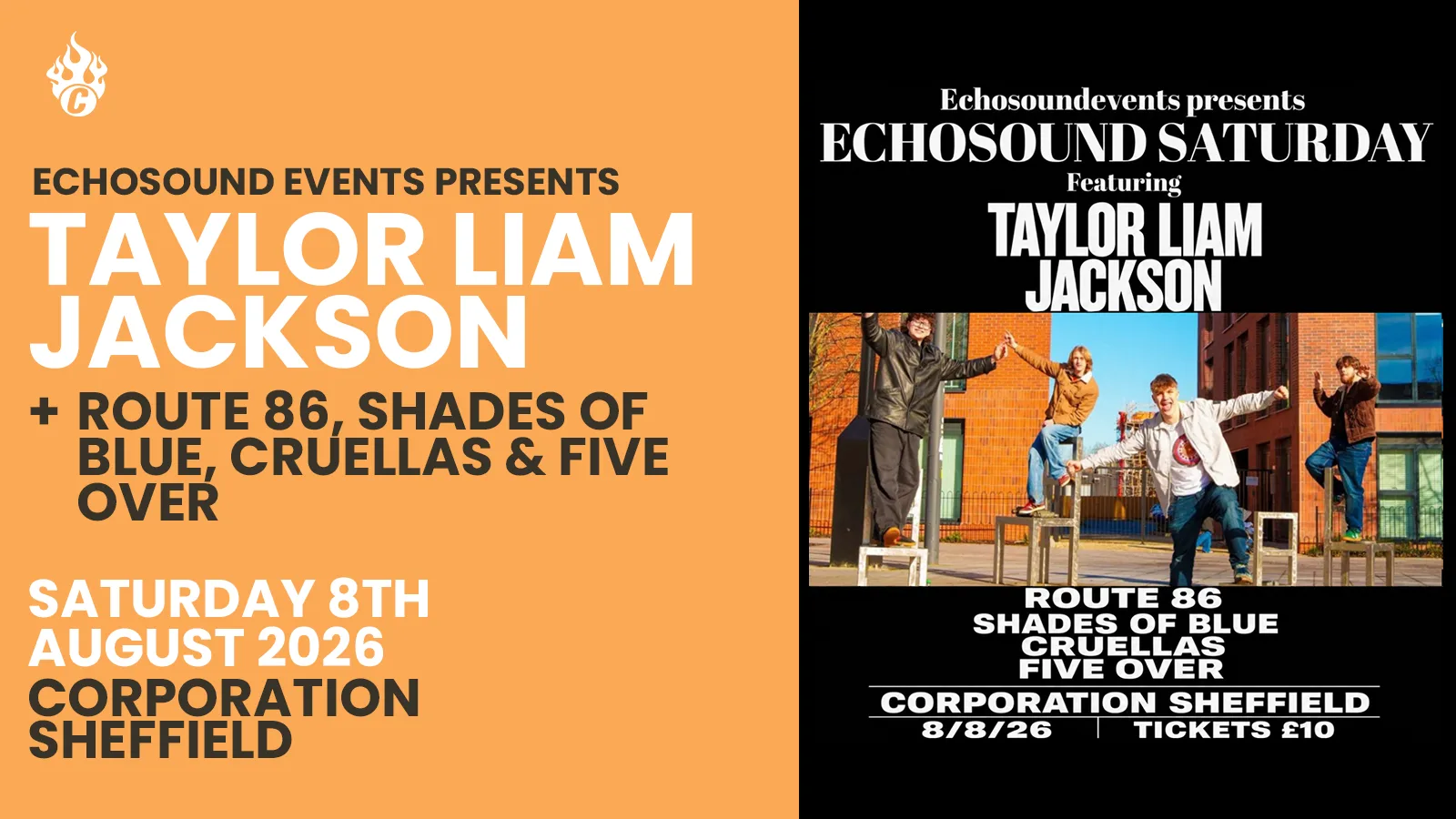 Echo Sound Events Presents: Taylor Liam Jackson at Corporation