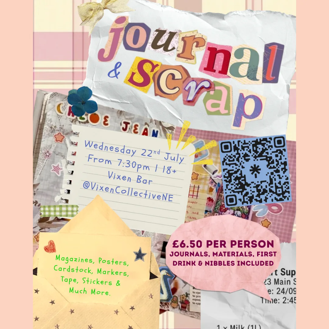 Journal + Scrap at Vixen Bar