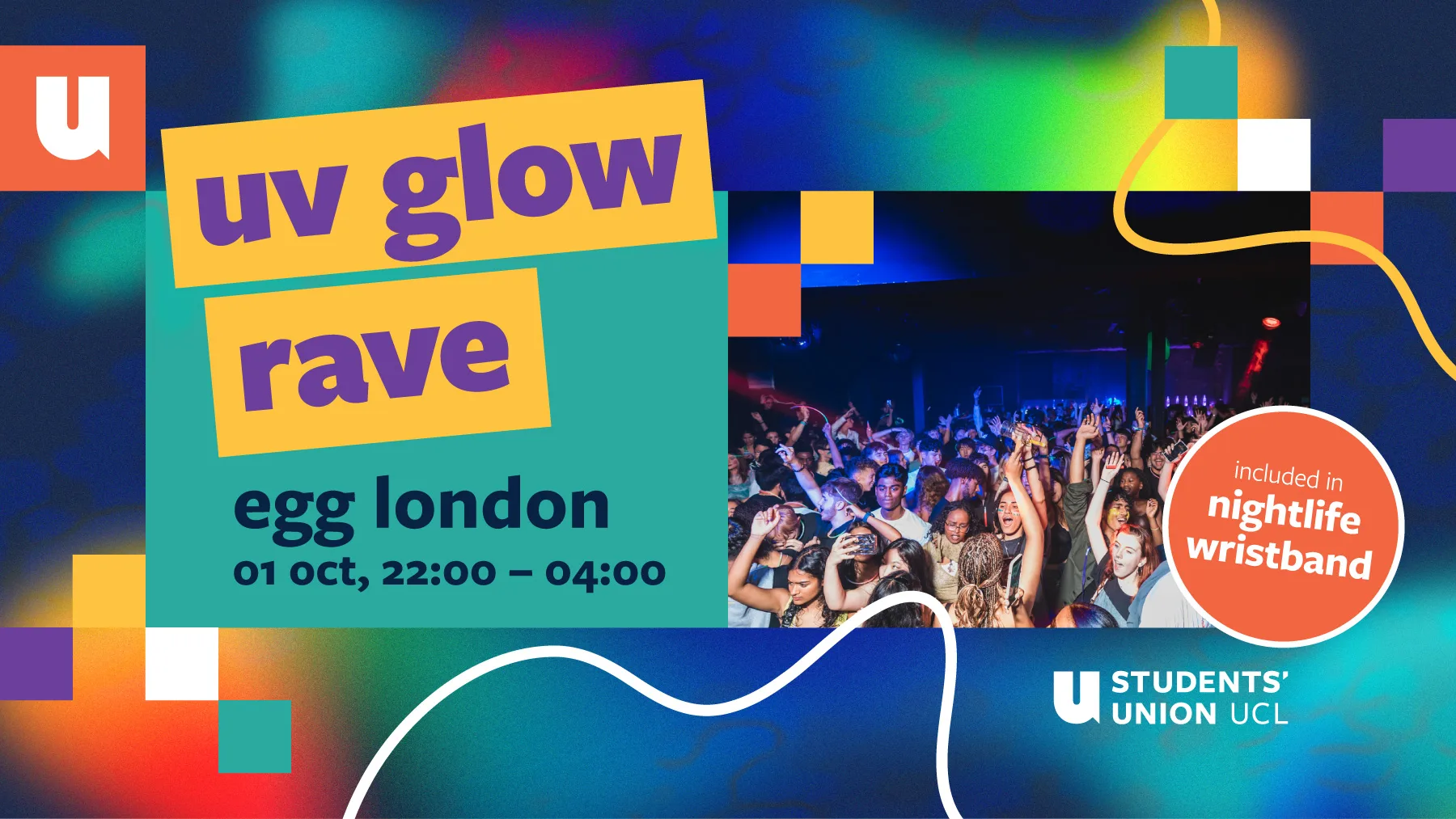 The Freshers Glow Rave 2026 : at EGG London at Egg London Nightclub