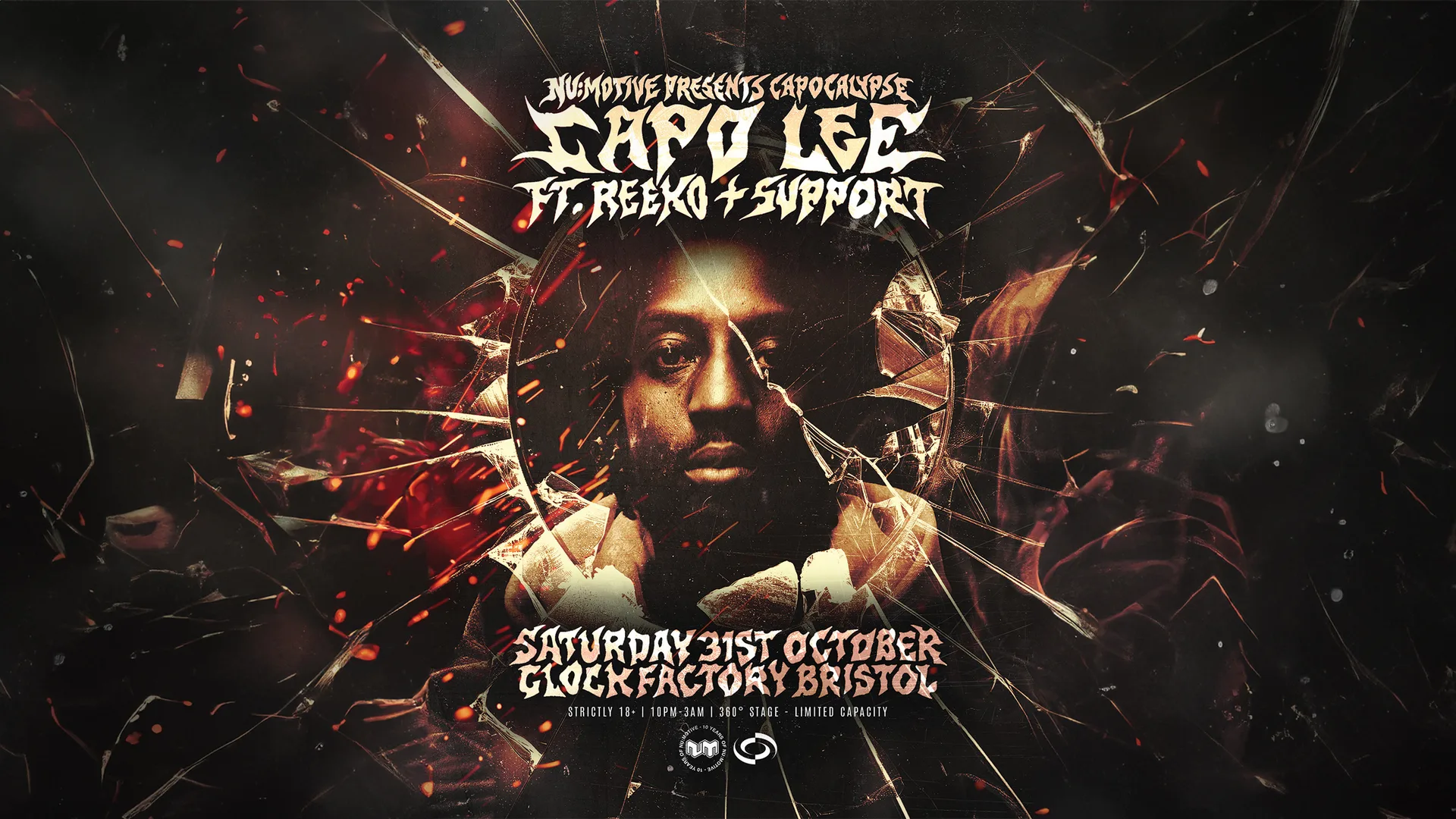 Capocalypse: Capo Lee [Live 360°] + Reek0 & Support at Clock Factory