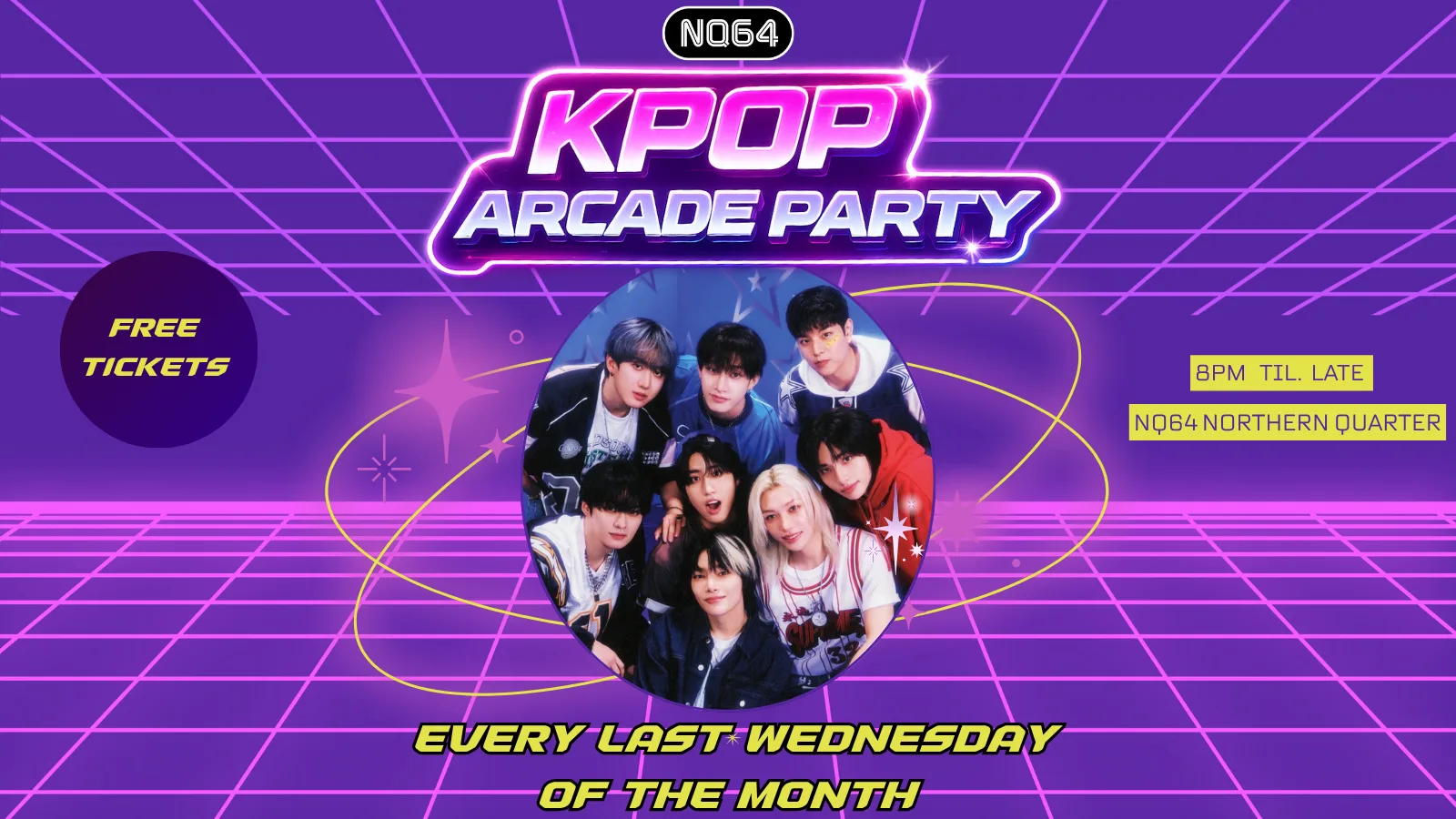 K-POP ARCADE PARTY
