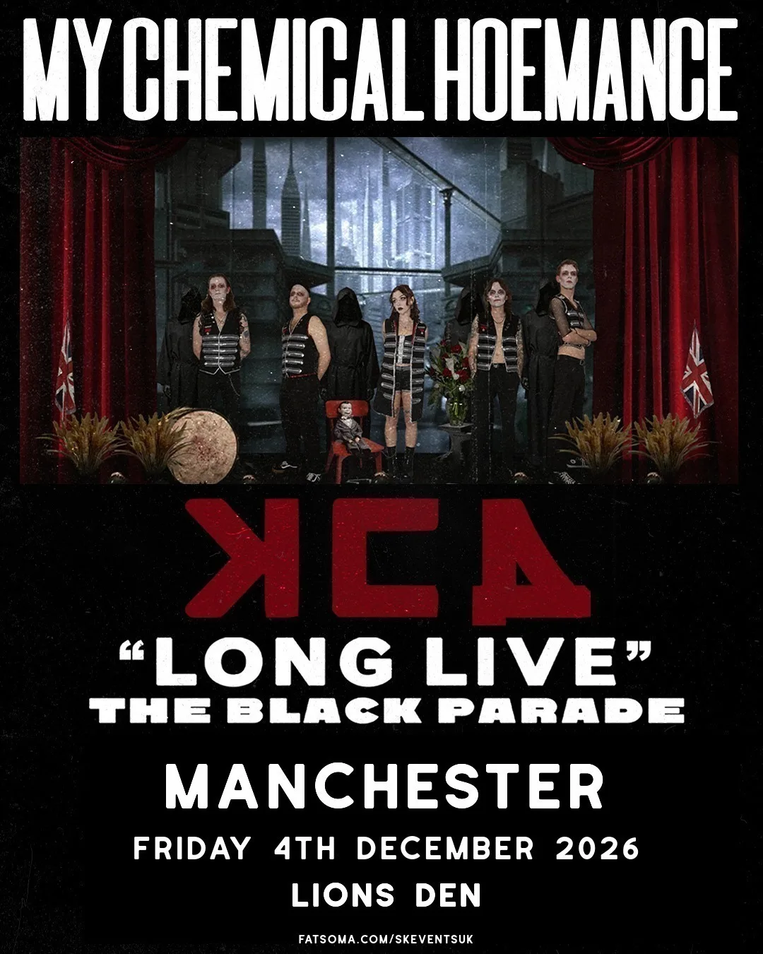 My Chemical Hoemance - The C*ntiest My Chemical Romance Tribute Band - Lions Den, Manchester at Lions Den Manchester