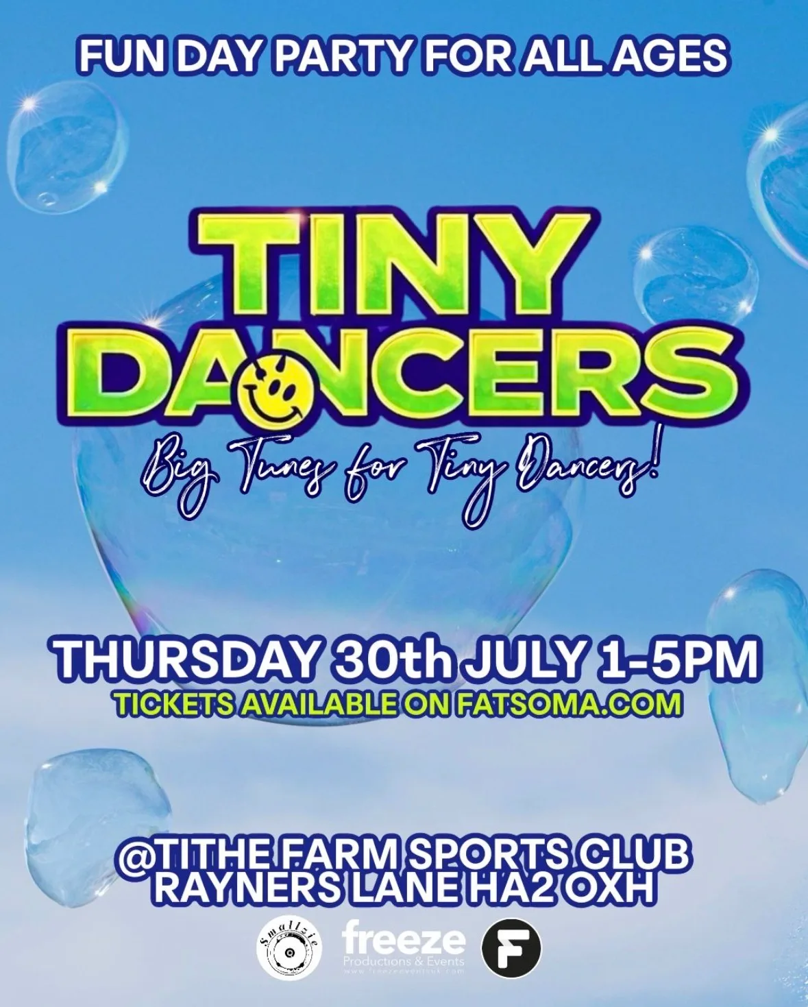 Tiny Dancers at Tithe Farm Sports & Social Club