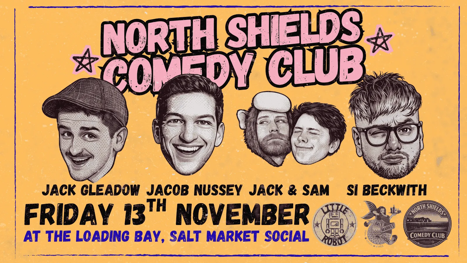 North Shields Comedy Club at Salt Market Social