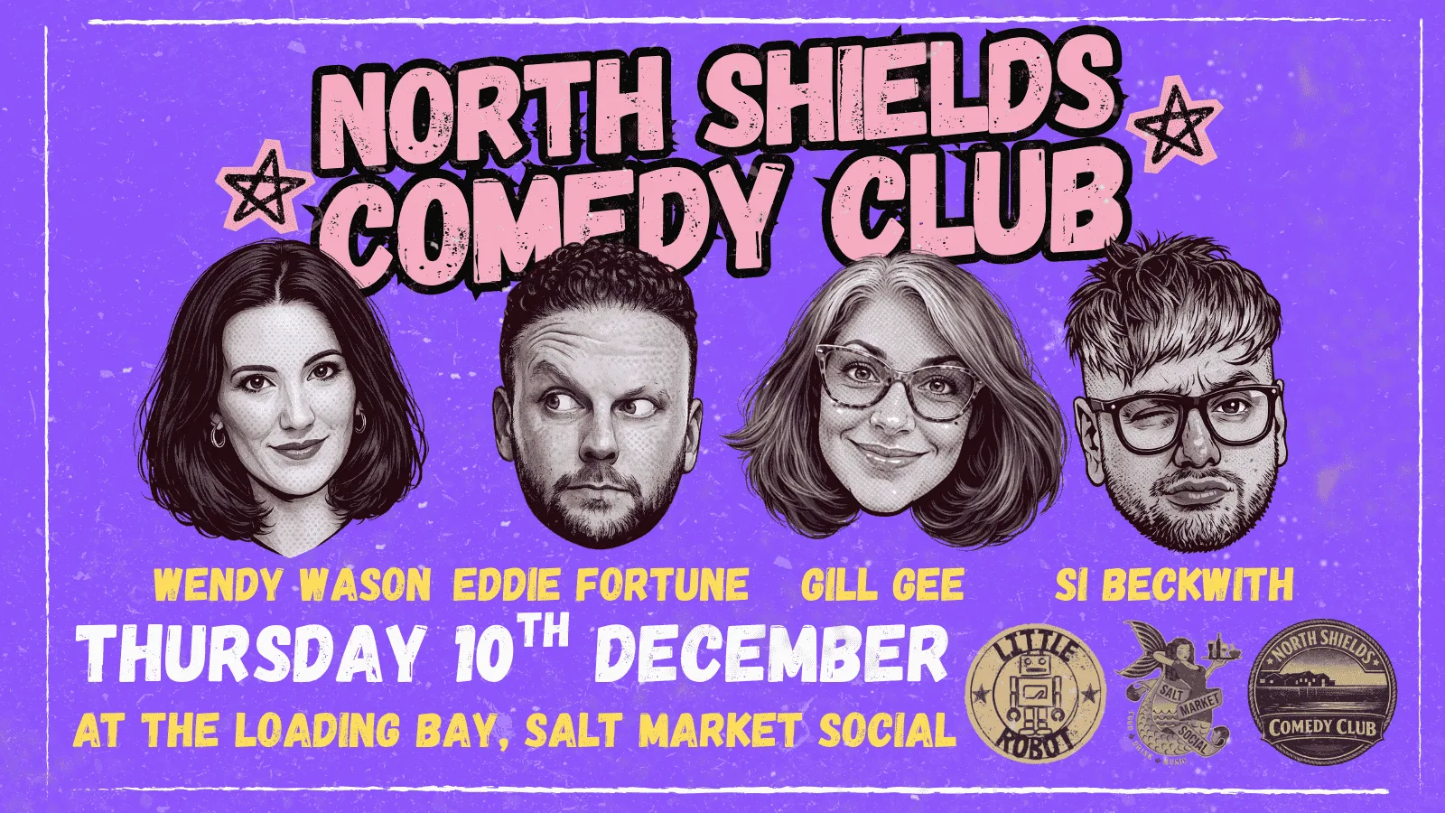 North Shields Comedy Club at Salt Market Social