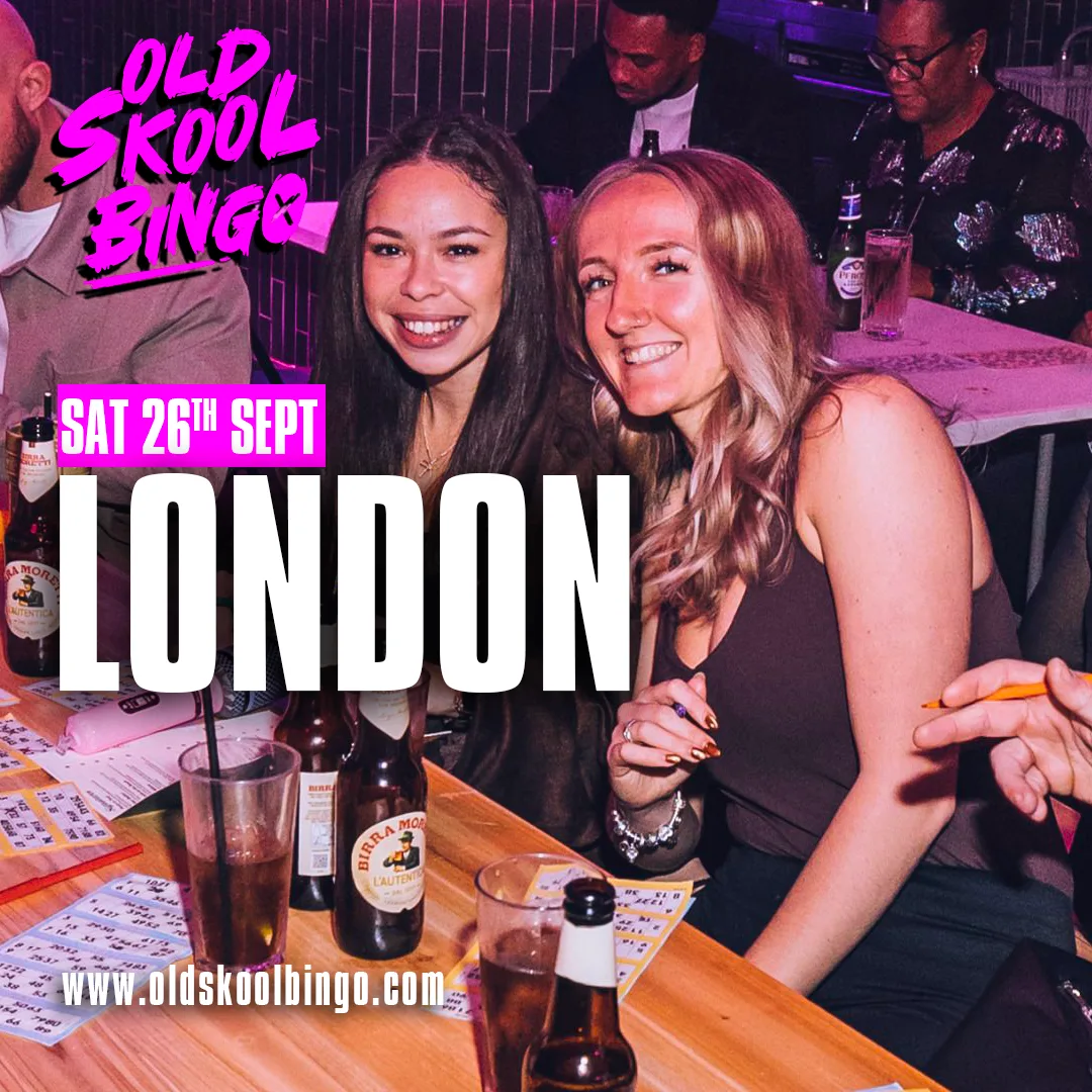 Old Skool Bingo Sat 26th Sep London at Duo