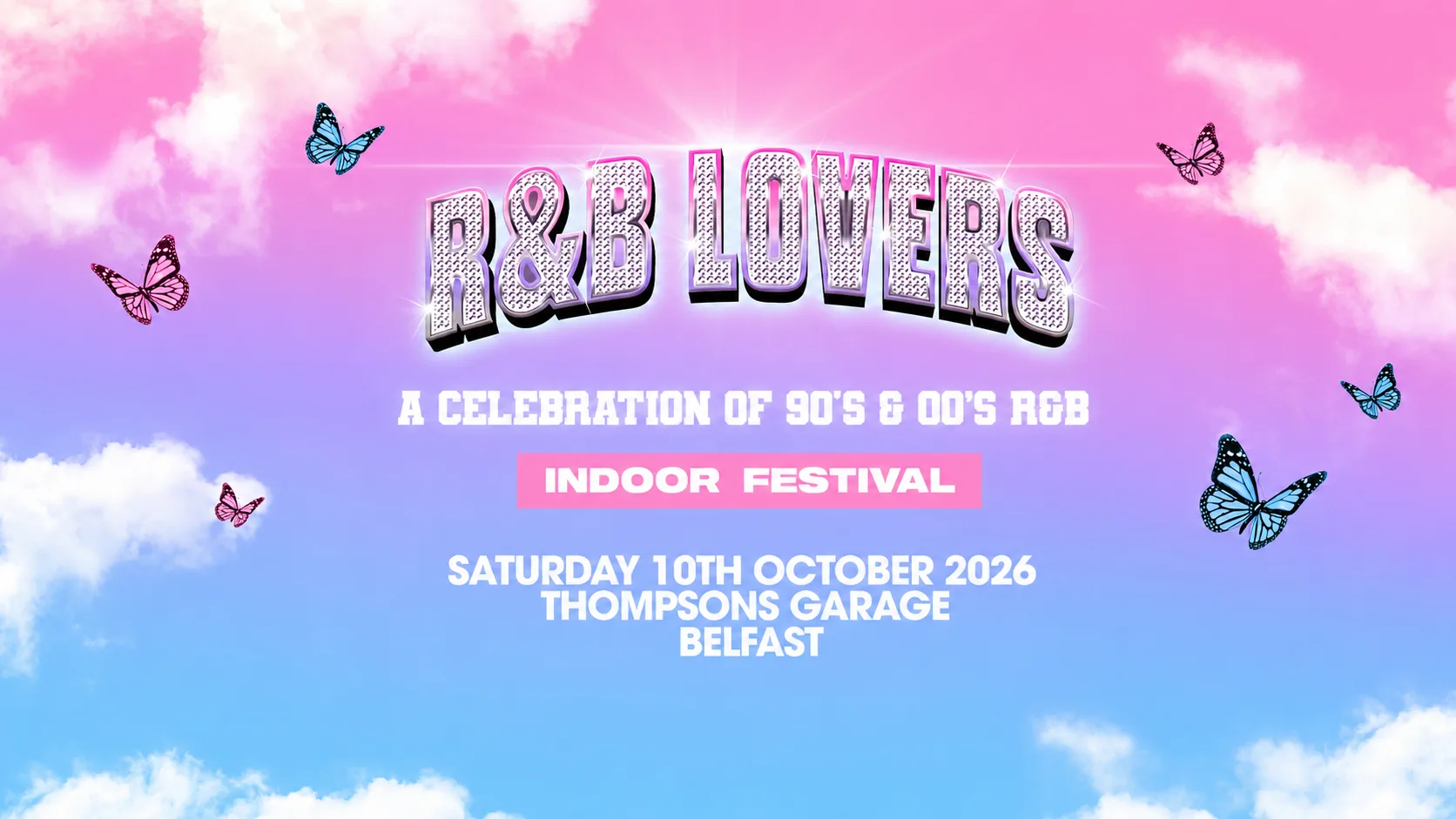 R&B Lovers - Saturday 10th October - Thompsons Belfast [TICKETS NOW ONLINE!] at Thompsons Garage