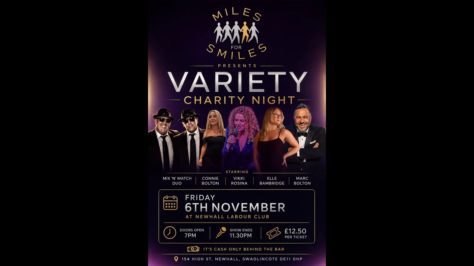 Marc Bolton and friends live show at Newhall Labour Club