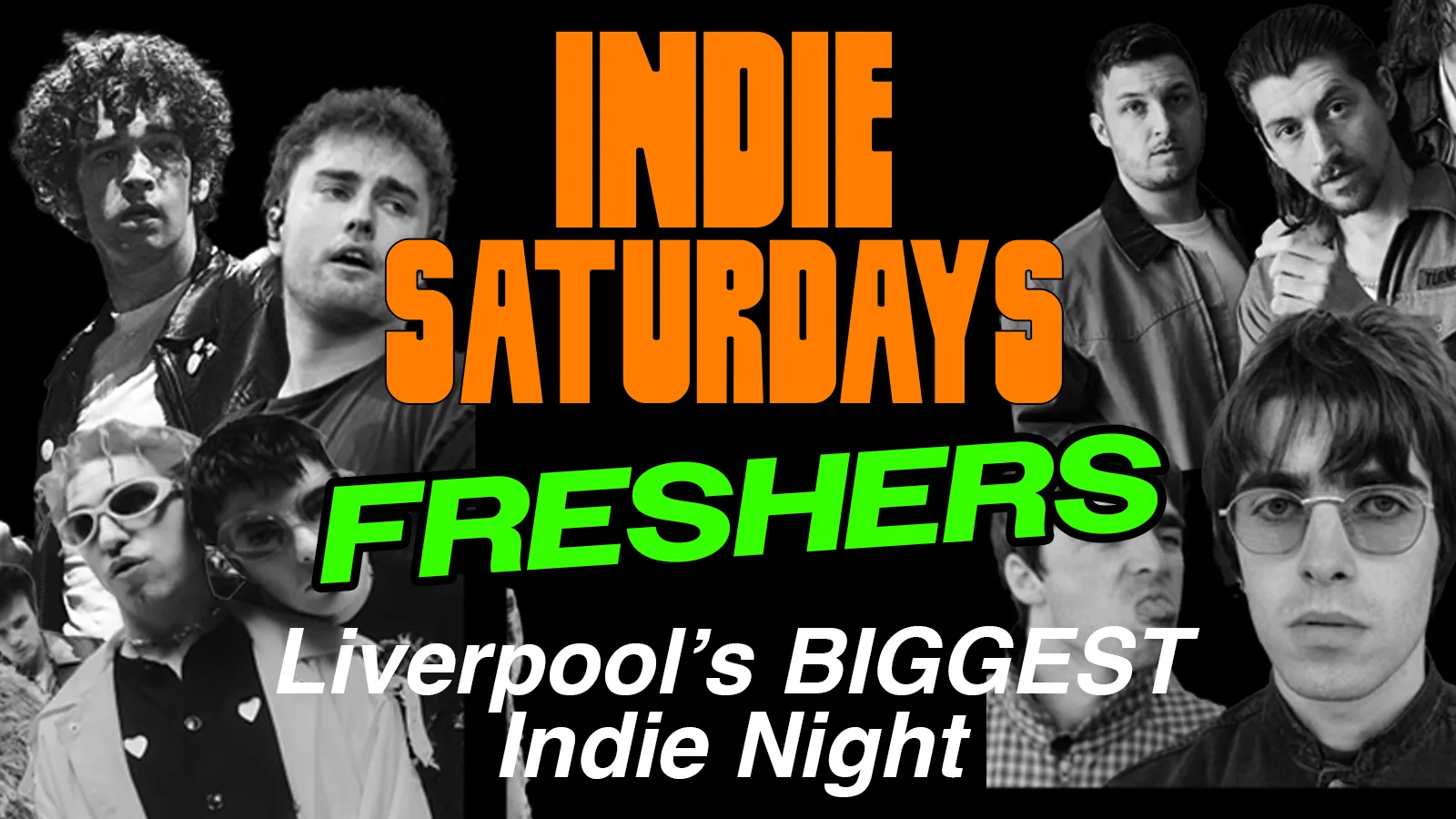 💥 INDIE SATURDAYS 💥 FRESHERS AT TUNNEL (beneath Heebies on Seel Street - £5 DOUBLE VODKA & MIXER - OPEN UNTIL 6AM at Heebie Jeebies