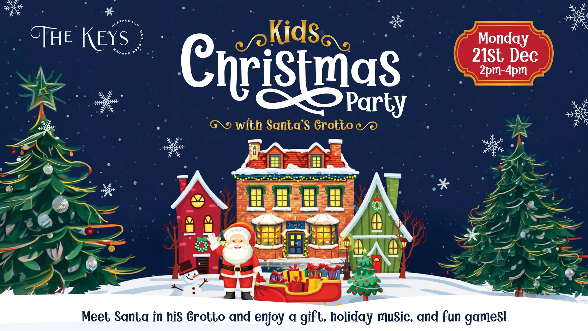 Kids Christmas Party at The Keys Nightclub