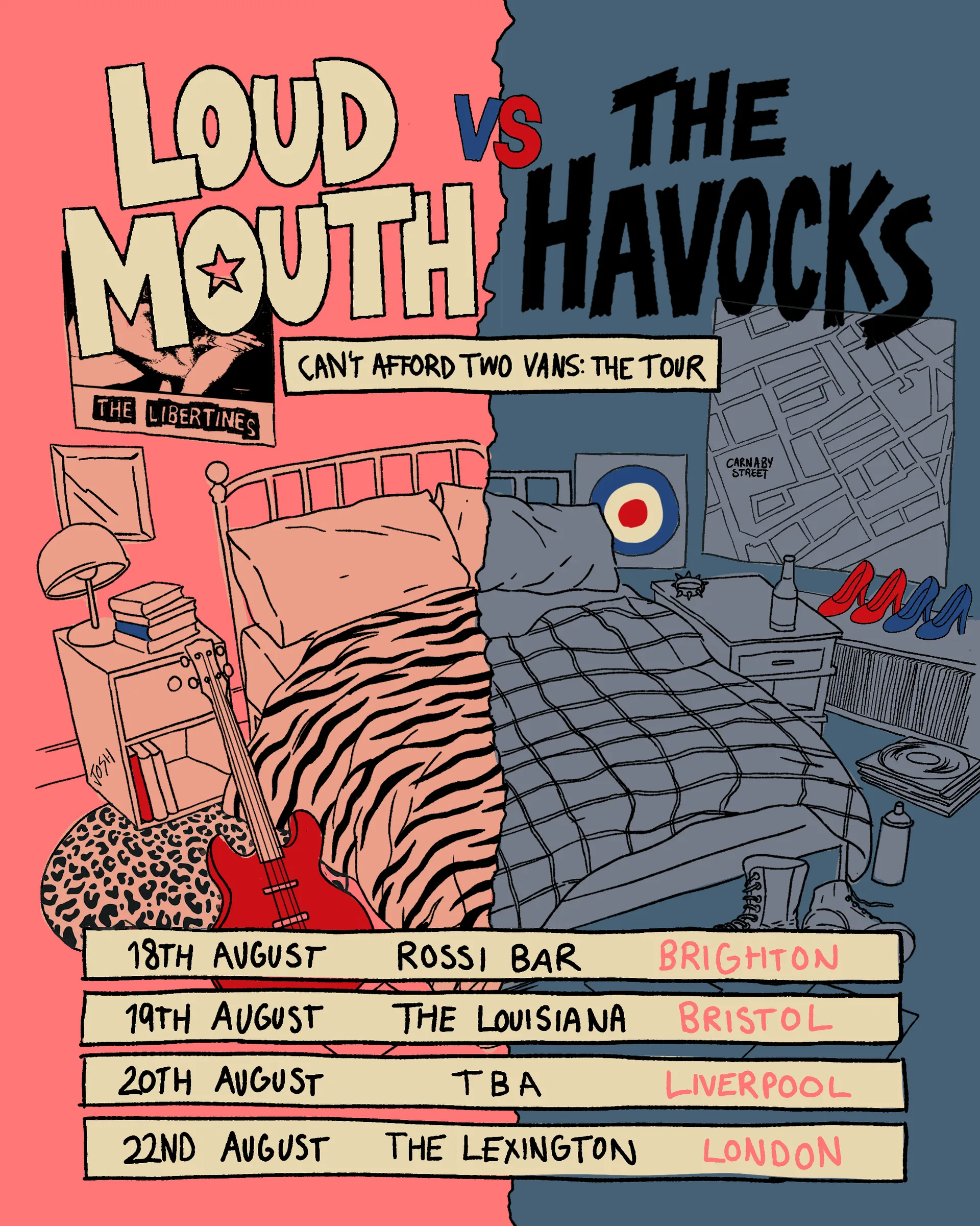 Loud Mouth VS The Havocks, London. at The Lexington