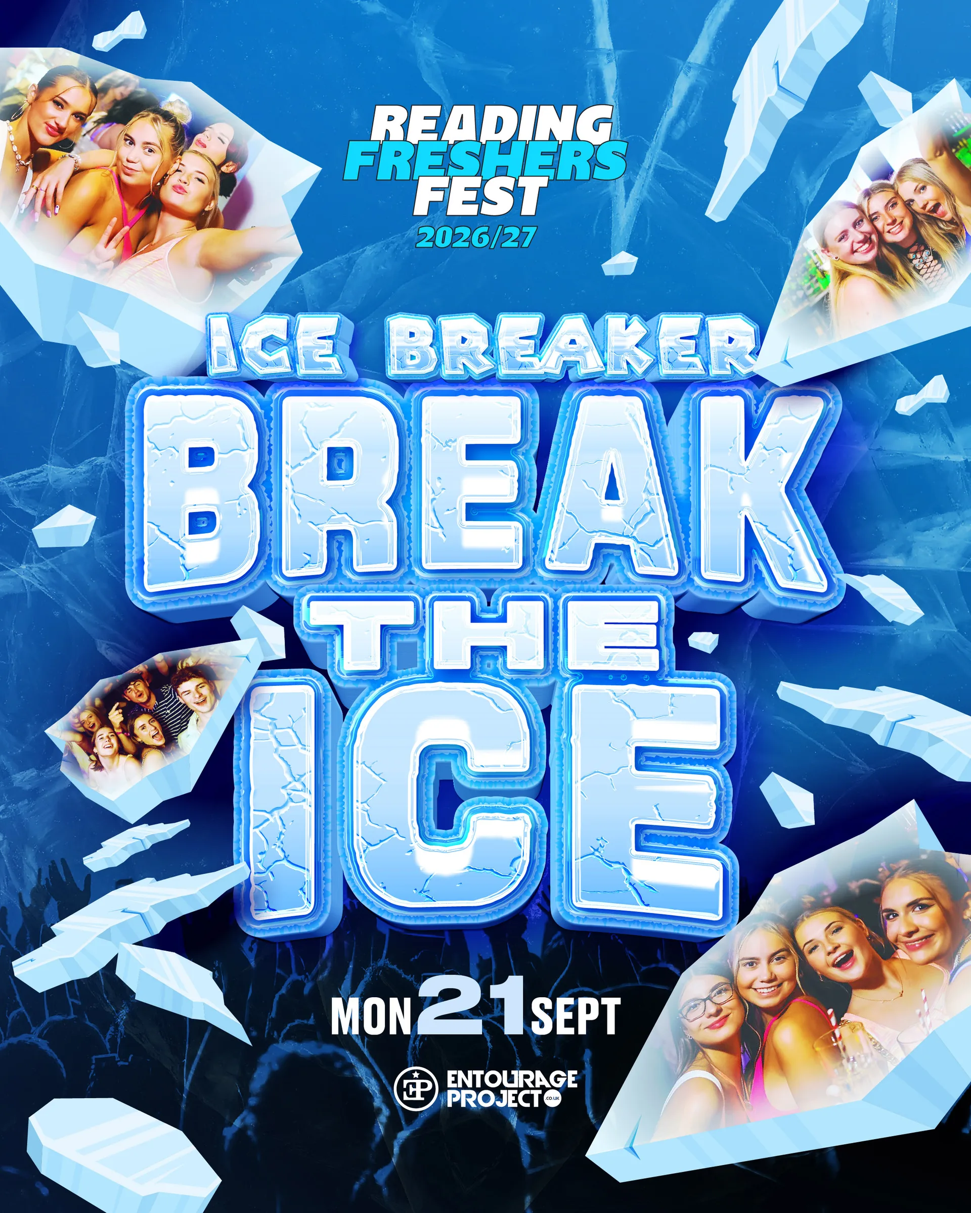 BREAK THE ICE🧊 (PART OF FRESHERS FEST 26) at Multiple Venues