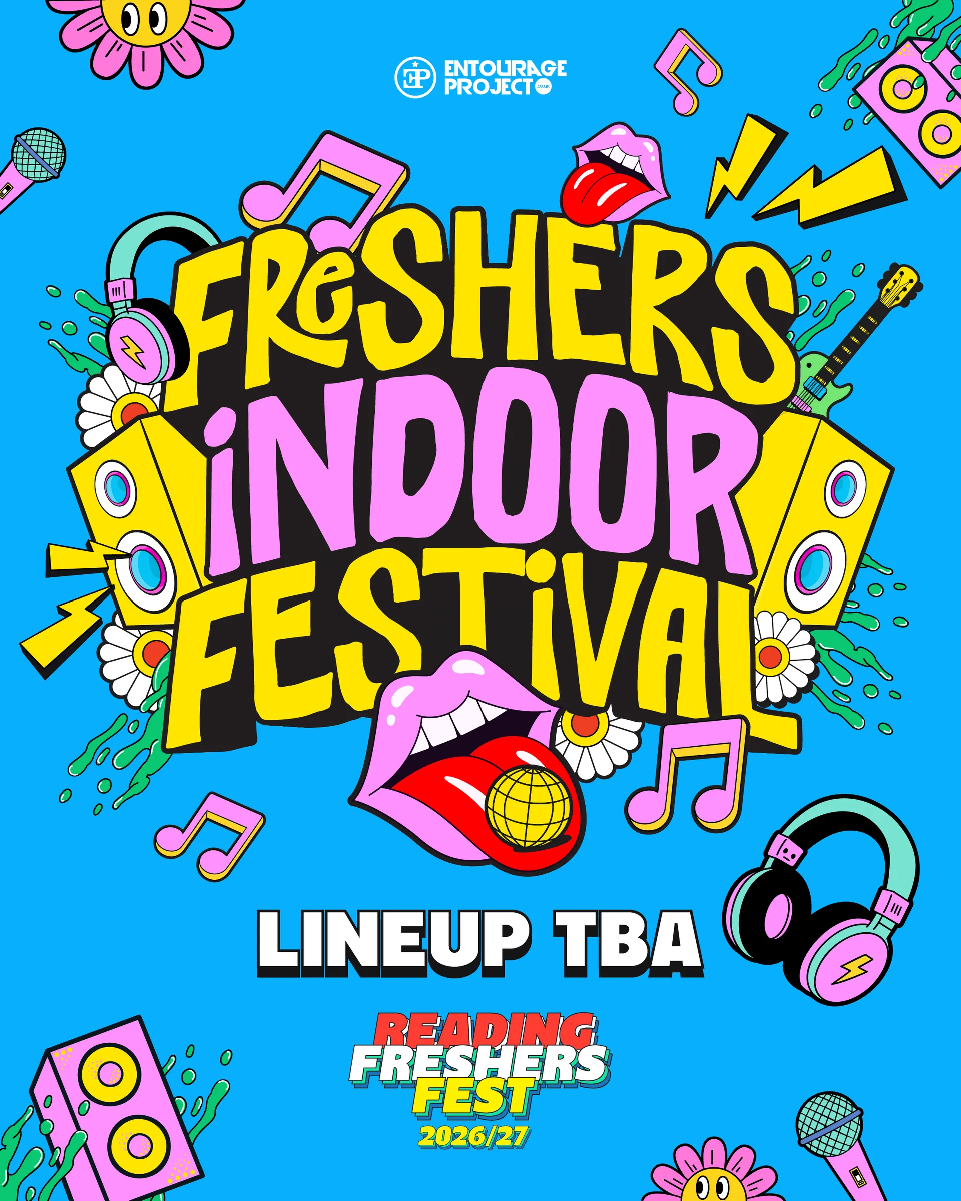 INDOOR FESTIVAL🎪 (PART OF FRESHERS FEST 26) at Reading Students' Union