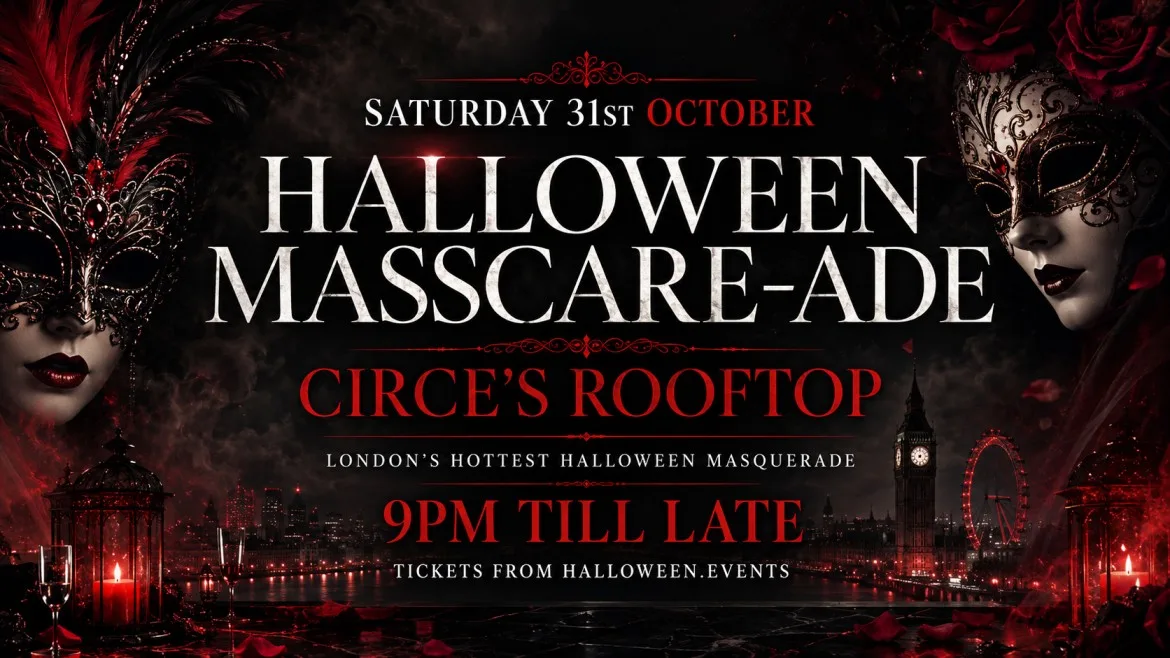 HALLOWEEN MASSACRE-ADE AT CIRCE’S ROOFTOP at Circe's Rooftop Waterloo