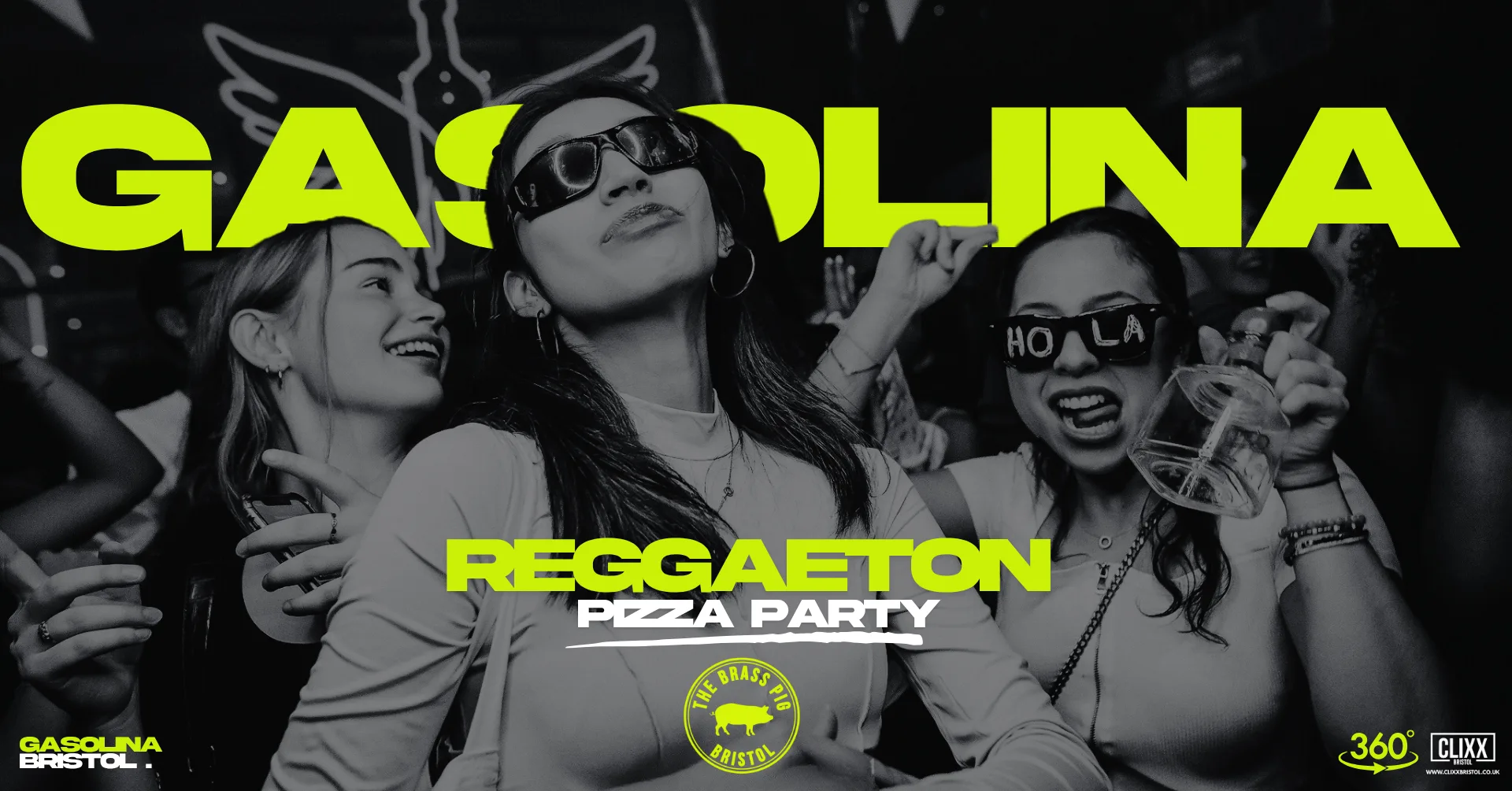 Gasolina Bristol 🔥 Reggaeton Pizza Party at The Brass Pig