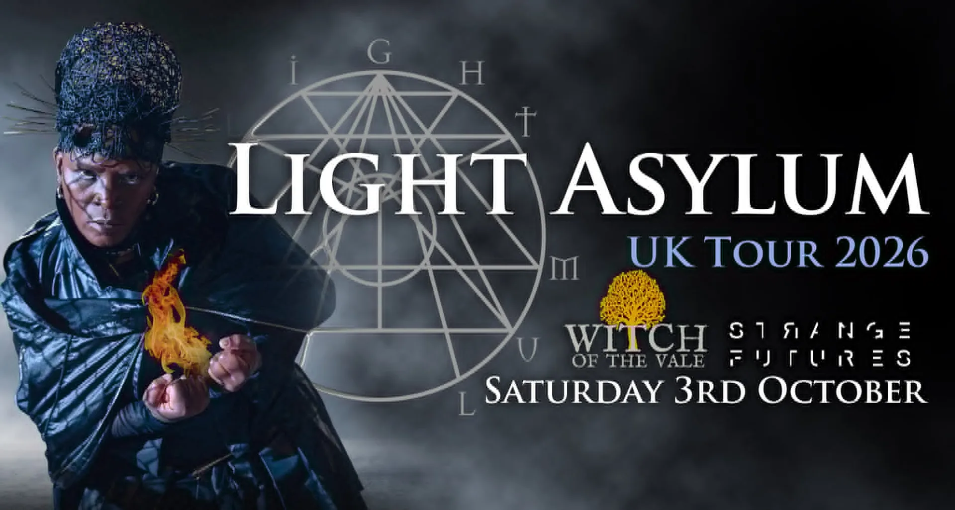LIGHT ASYLUM (US) + Witch of the Vale & Strange Futures at Zed Alley Clayhouse