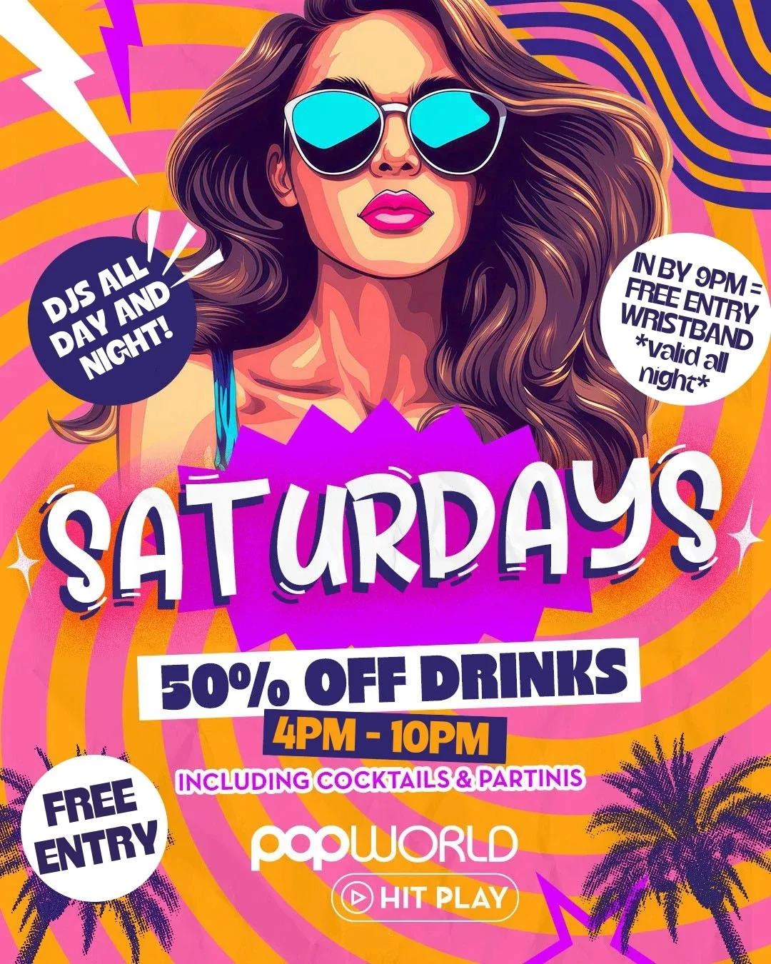 Saturday Day Party