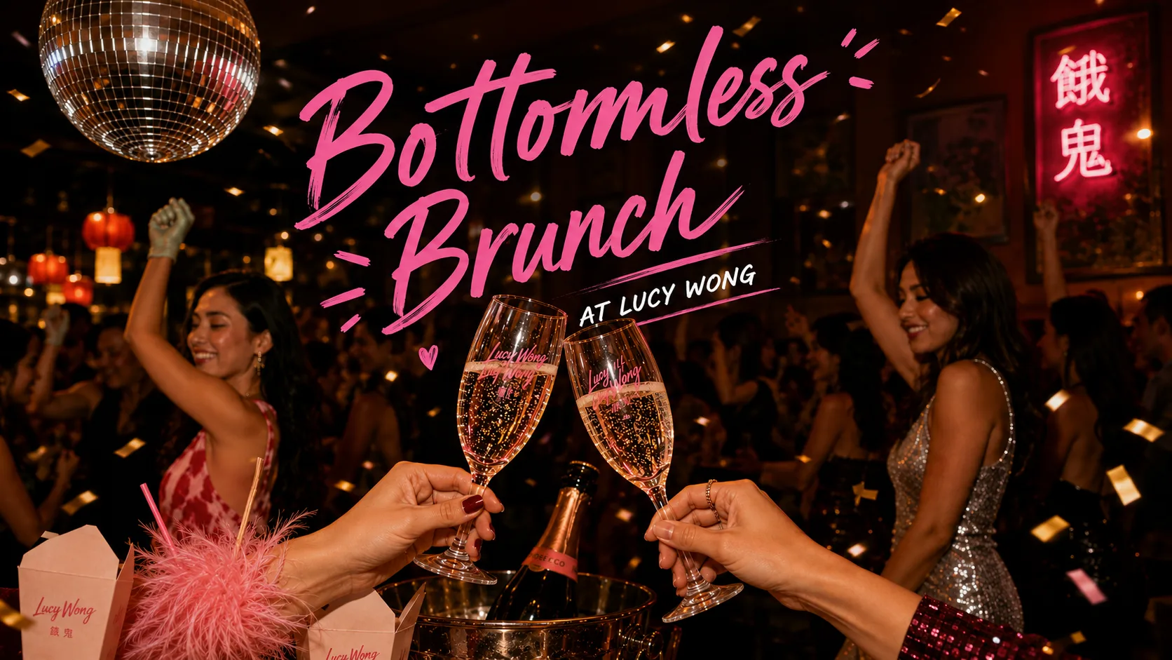 Bottomless Brunch at LUCY WONG -8th of August at Lucy Wong