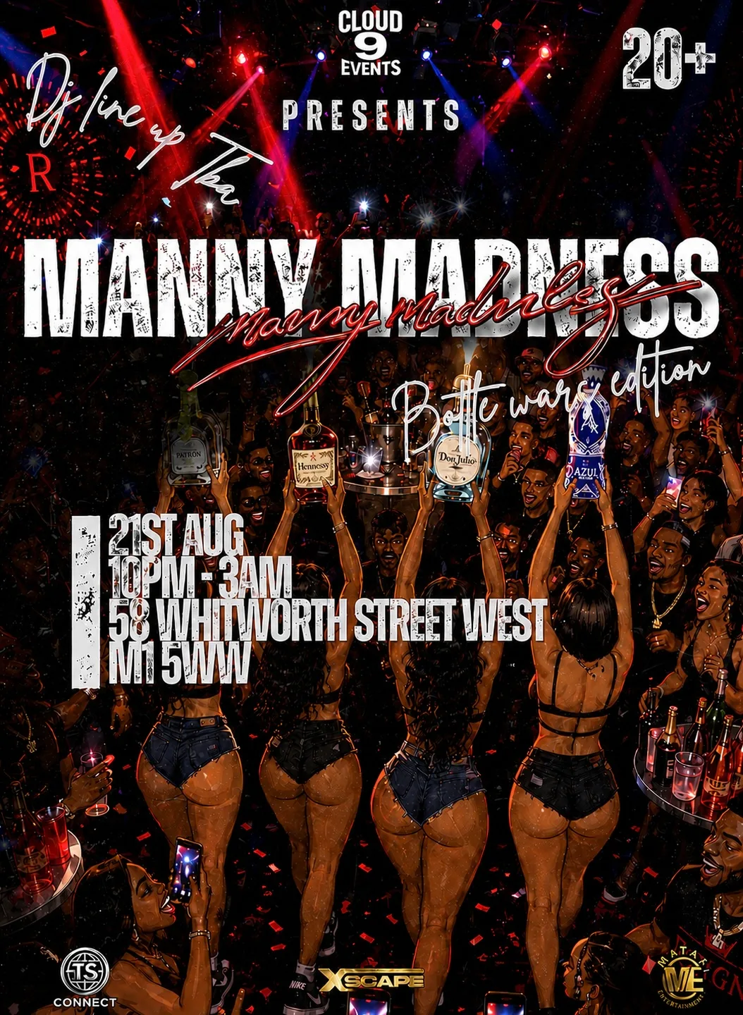 MANNY MADNESS - BOTTLE WARS EDITION!🍾 at Xscape Manchester
