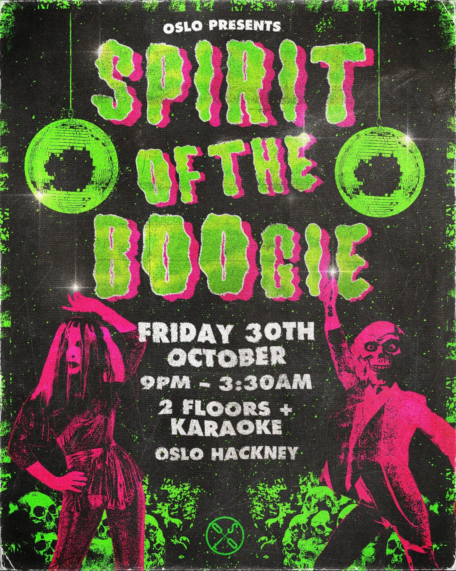 Spirit of the Boogie: Halloween Club Night & Karaoke at Oslo Hackney