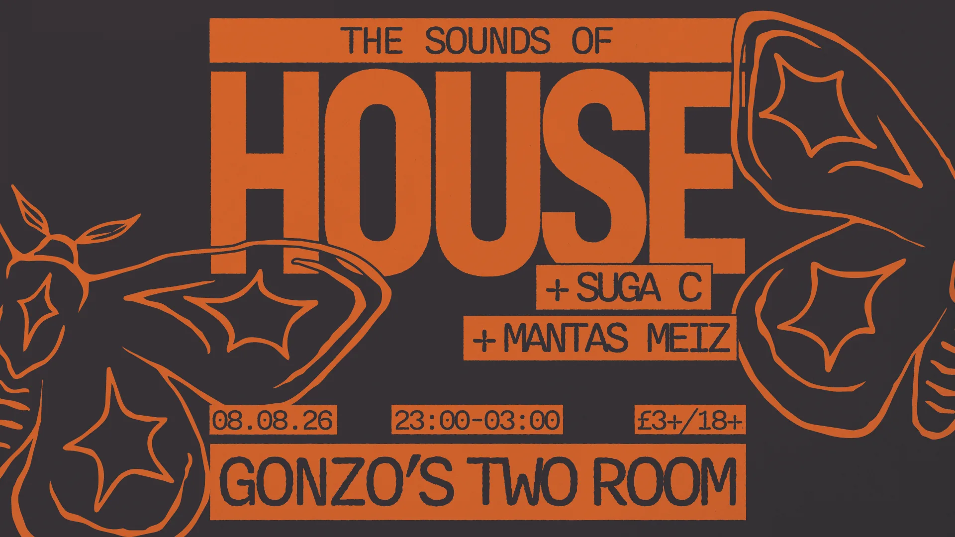 Sounds of House at Gonzo's Tea Room