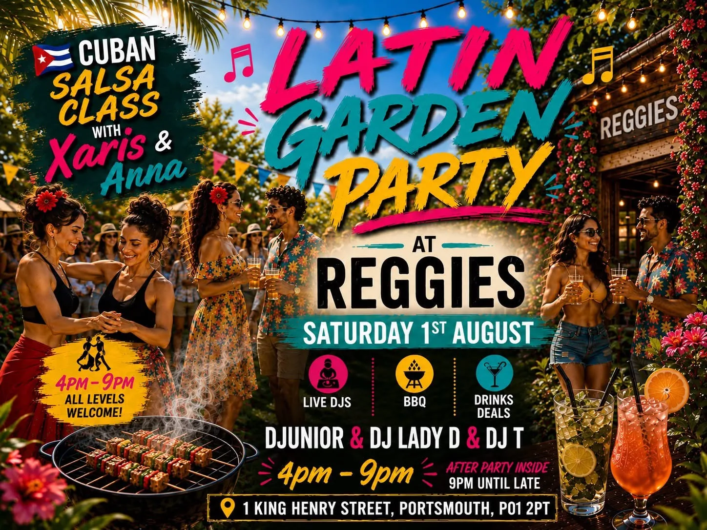 LATIN GARDEN PARTY