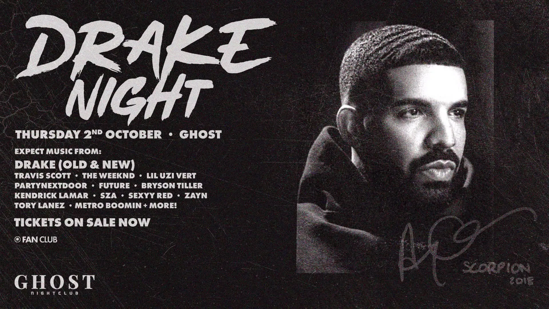 Drake Night | Nottingham at Tunnel Club