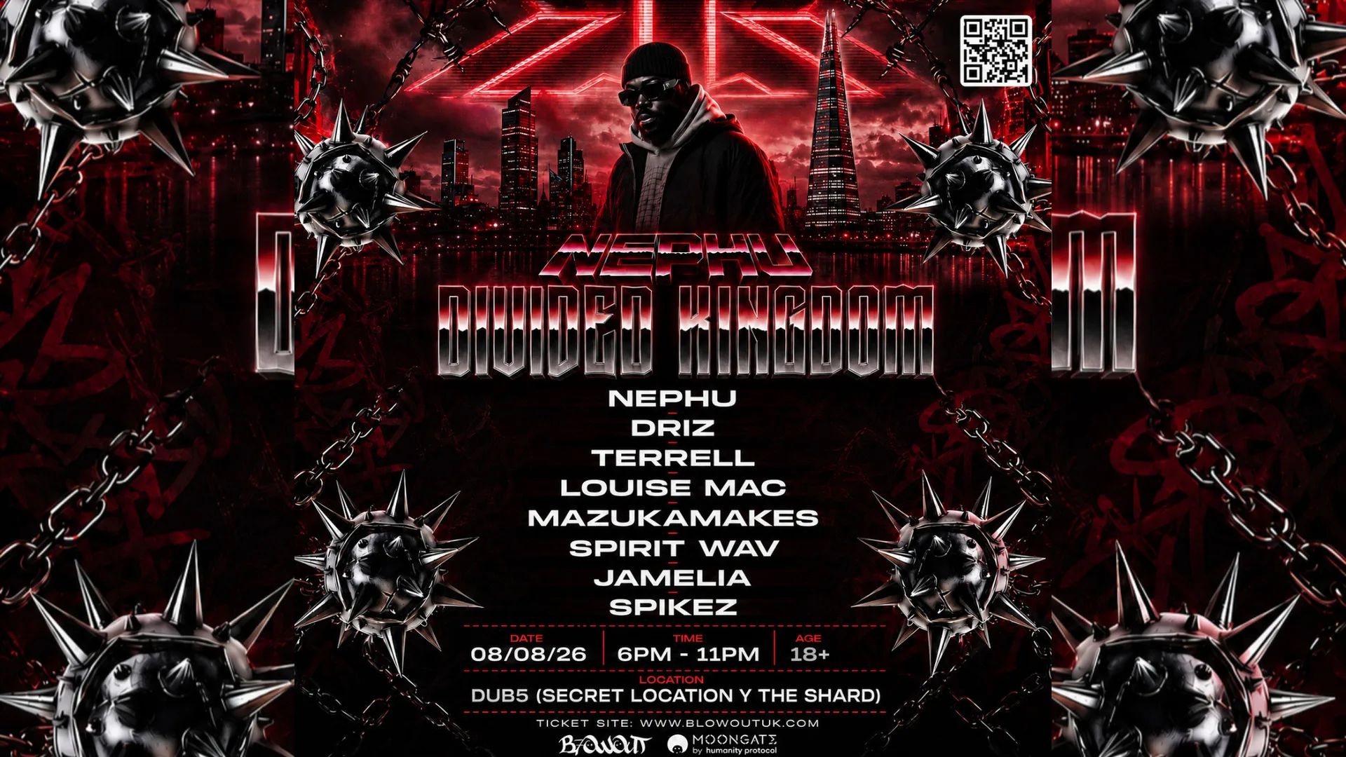 Blowout UK: The Divided Kingdom Tour - London at Dub5 Penthouse