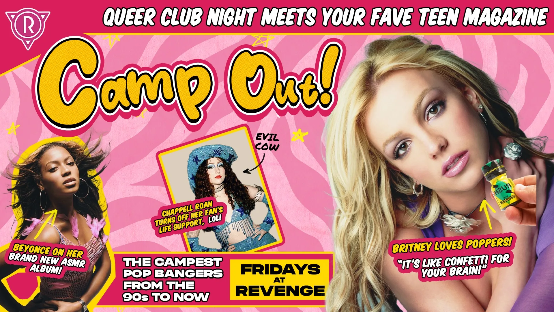 Camp Out! @ Revenge at Revenge