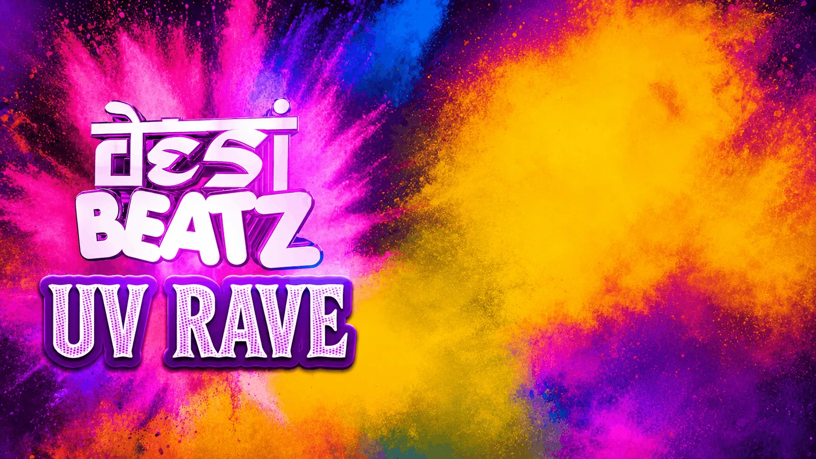 Desi Beatz Nottingham : UV RAVE! | SECRET LOCATION NOTTINGHAM