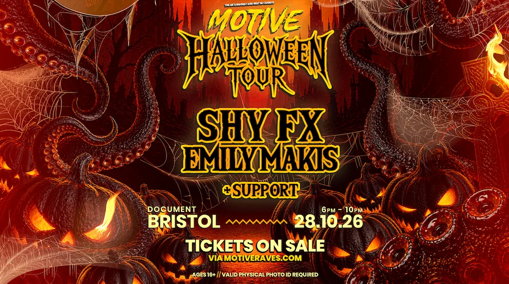 SuperMotive Bristol 16+ Halloween Rave at Document