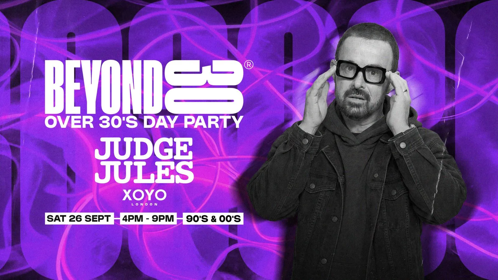 OVER 30s DAYTIME CLUBBING WITH JUDGE JULES - LONDON🕺🏽 at XOYO