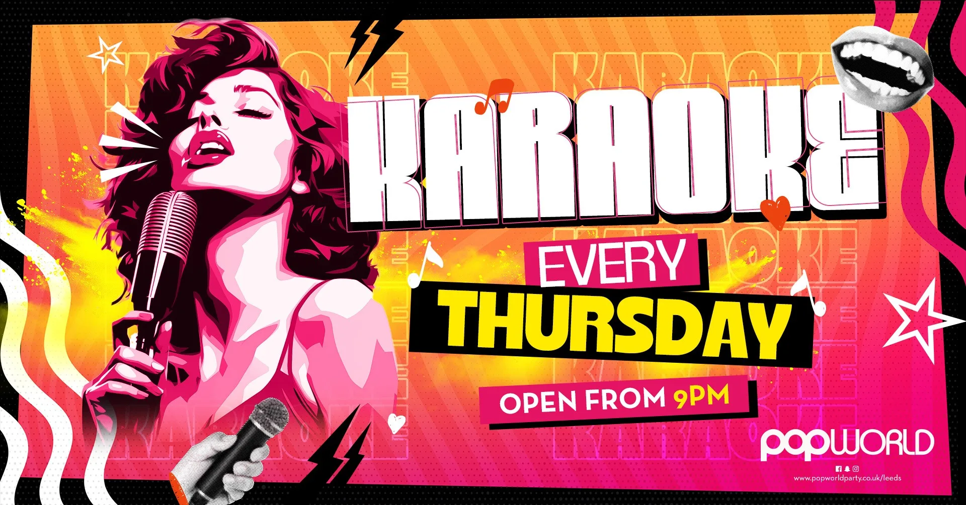 Karaoke at Popworld - Leeds