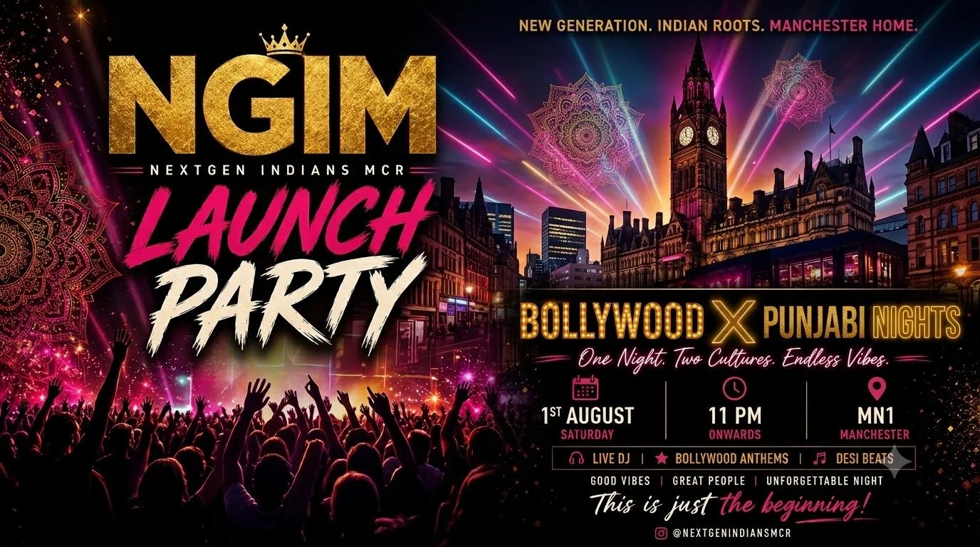 Bollywood x Punjabi Next Gen Launch Night Manchester