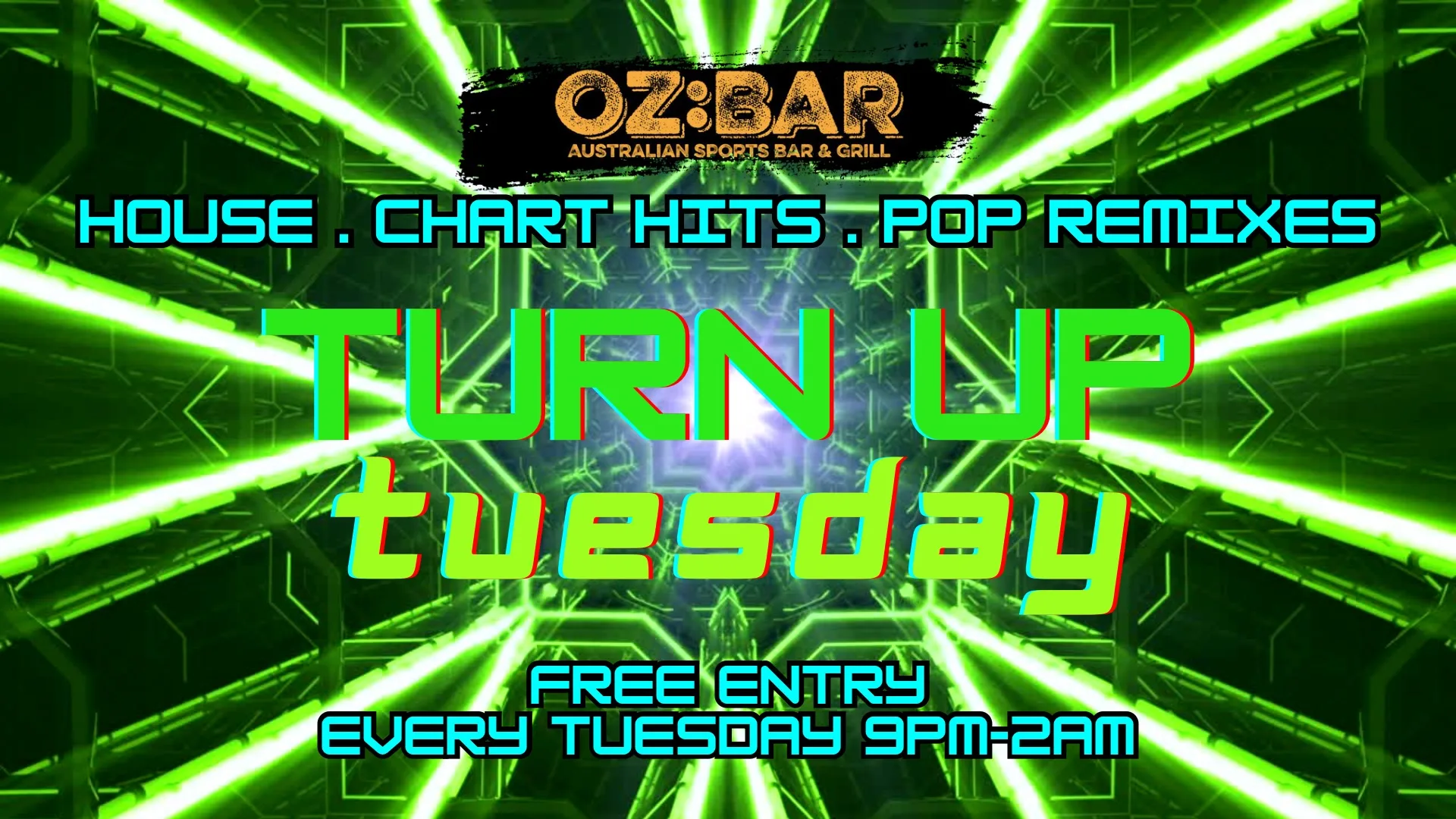 TURN UP Tuesdays | OZ:BAR | 04.08.26 at OZ Bar