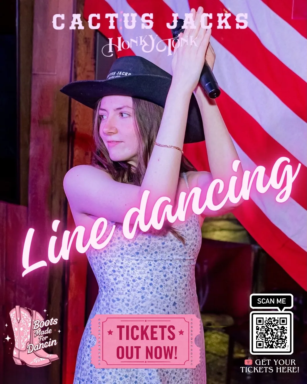 Line-dancing on 30th July