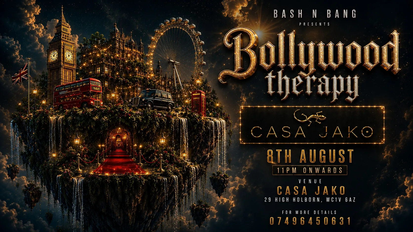 BOLLYWOOD NIGHT at Casa Jako