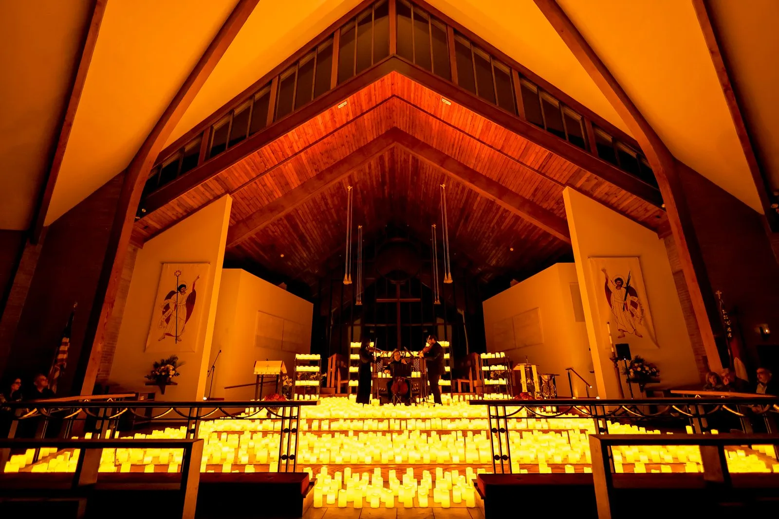 An AC/DC vs. Pink Floyd Candlelight Experience in Weston Super Mare - Friday 16th October at St John the Baptist Church