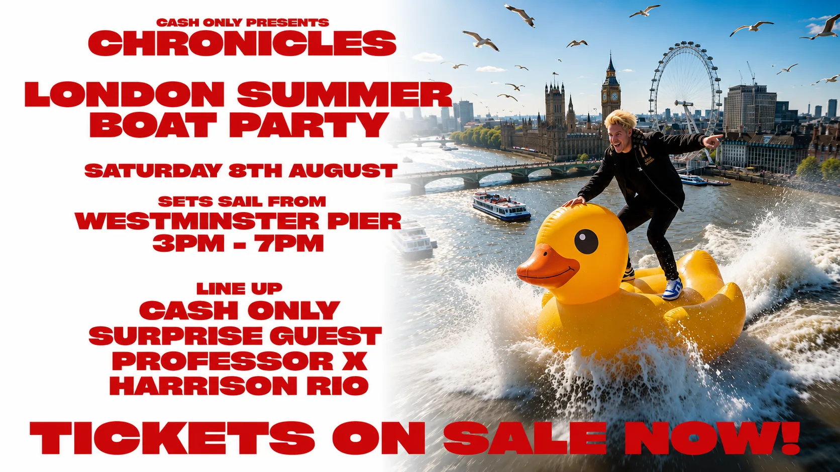 House & Garage Boat Party | Chronicles on The Thames