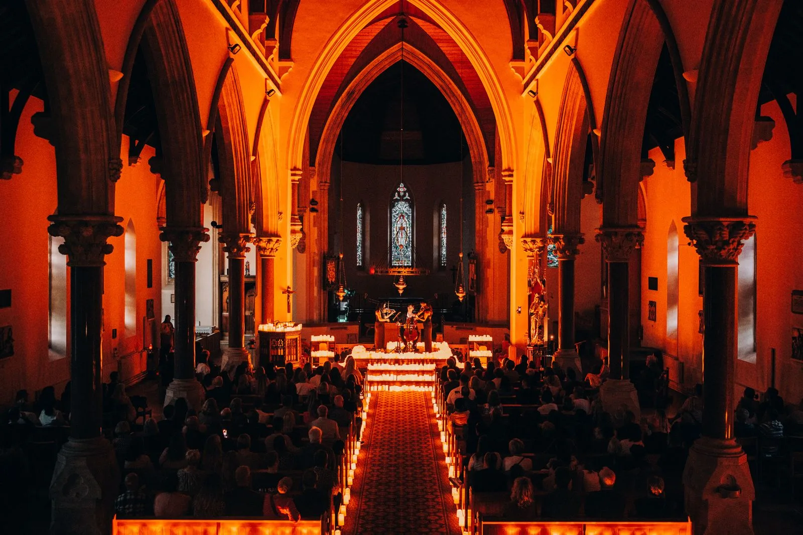 An AC/DC vs. Pink Floyd Candlelight Experience in Ashby de la Zouch - Friday 6th November at St Helen's Church, Ashby de la Zouch