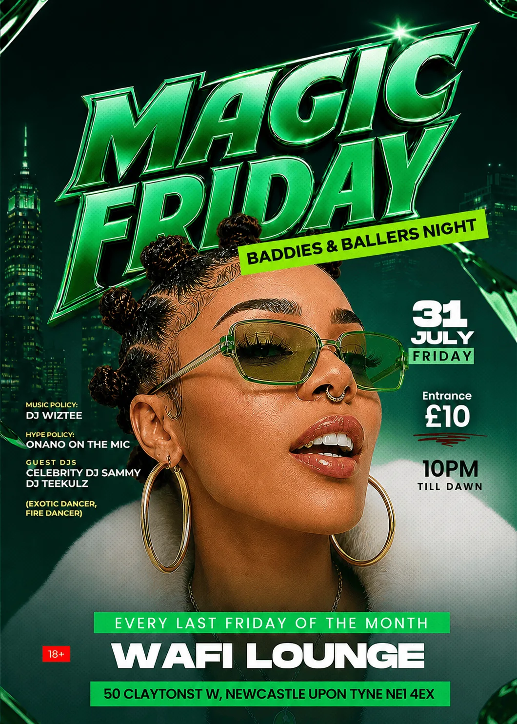 ✨ MAGIC FRIDAY✨BADDIES & BALLERS NIGHT✨🔥🔥🔥🔥